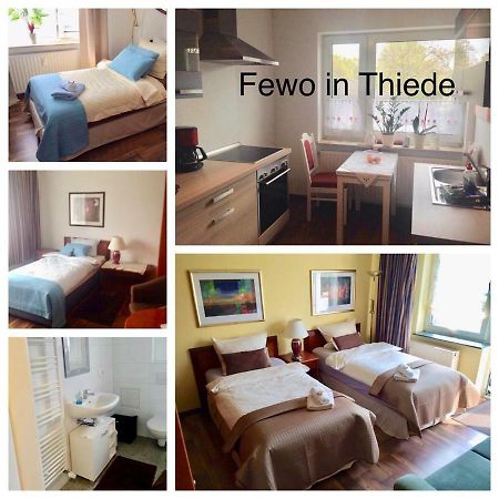 Ingrids Ferienwohnung Mit Balkon In Thiede Naehe See Зальцгиттер Экстерьер фото