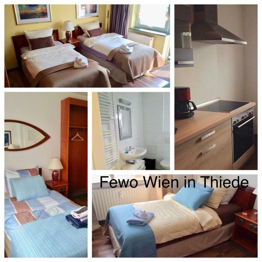 Ingrids Ferienwohnung Mit Balkon In Thiede Naehe See Зальцгиттер Экстерьер фото